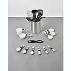 Alternate image 2 for Simply Essential&trade; 20-Piece Utensil and Measuring Set in Black