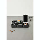 Alternate image 1 for Simply Essential&trade; 7.1-Inch x 10.8-Inch USB Charging Desk Organizer in Black