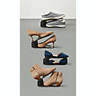 Alternate image 1 for Simply Essential&trade; Adjustable Shoe Slots in Black (Set of 8)