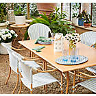 Alternate image 2 for Everhome&trade; Galveston Rectangular Outdoor Dining Table in Natural