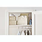 Alternate image 1 for Squared Away&trade; Large Canvas Storage Box in Egret/Oyster Grey