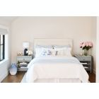 Alternate image 2 for Everhome&trade; Sullivan Triple Baratta 3-Piece King Duvet Cover Set in White/White