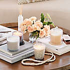 Alternate image 1 for Everhome&trade; Amber Musk 11 oz. Glass Jar Candle with Lid in Taupe