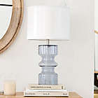 Alternate image 1 for Everhome&trade; Cinched Clear Glass Table Lamp with Linen Shade