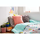 Alternate image 1 for Simply Essential&trade; Triangle Print 3-Piece Full/Queen Comforter Set