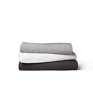 UGG&reg; Devon Twin XL Sheet Set in Snow. View a larger version of this product image.