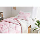 Alternate image 8 for UGG&reg; Corey 3-Piece Reversible Full/Queen Comforter Set in Pink Tie Dye