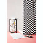 Alternate image 1 for Studio 3B&trade; 72-Inch x 72-Inch Check Shower Curtain in Black