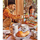 Alternate image 1 for Bee & Willow&trade; Autumn Leaf 12-Piece Dinnerware Set in White/Grey