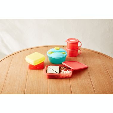 TUPPERWARE&reg; Pack &amp; Go 14-Piece Food Storage Container Set. View a larger version of this product image.