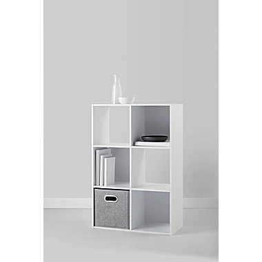 Simply Essential&trade; 6-Cube Organizer in Soft White. View a larger version of this product image.