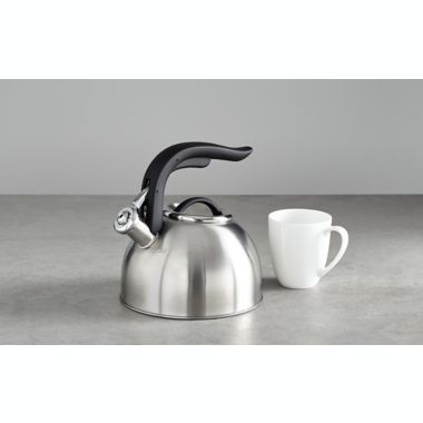 Simply Essential&trade; 2.5 qt. Stainless Steel Tea Kettle. View a larger version of this product image.