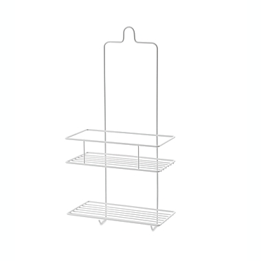 Simply Essential&trade; 2-Tier Shower Caddy in White. View a larger version of this product image.