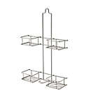 Alternate image 2 for Simply Essential&trade; 4-Tier Shower Hose Caddy in Brushed Nickel