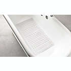 Alternate image 2 for Simply Essential&trade; 21.25&quot; x 21.25&quot; Microban&reg; Stall/Tub Mat in White