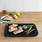 Alternate image 3 for Our Table&trade; Nonstick Cast Aluminum Double Burner Reversible Grill/Griddle