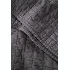 Alternate image 6 for The Threadery&trade; Cotton Cashmere 3-Piece King Quilt Set in Charcoal