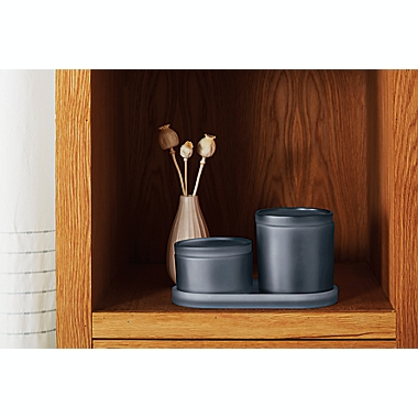 Haven&trade; Eulo 3-Piece Jar and Tray Set. View a larger version of this product image.