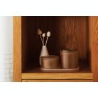 Alternate image 1 for Haven&trade; Eulo 3-Piece Jar and Tray Set in Copper