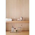 Alternate image 1 for The Threadery&trade; Curved Glass Soap/Lotion Dispenser in Clear