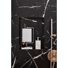 Alternate image 1 for The Threadery&trade; Marble Lotion/Soap Dispenser in White