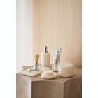 Alternate image 2 for The Threadery&trade; Gate Marble Cotton Bath Jar in Cream