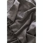 Alternate image 1 for The Threadery&trade; Herringbone Cashmere Blend Throw Blanket in Grey