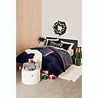 Alternate image 2 for UGG&reg; Brody 4-Piece Twin/Twin XL Reversible Comforter Set in Charcoal/Glacier Grey