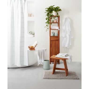 Haven&trade; Teak Expandable Tub Tray in Natural. View a larger version of this product image.