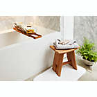 Alternate image 3 for Haven&trade; Teak Expandable Tub Tray in Natural