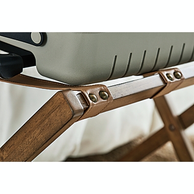 Bee &amp; Willow&trade; Folding Luggage Rack in Walnut. View a larger version of this product image.