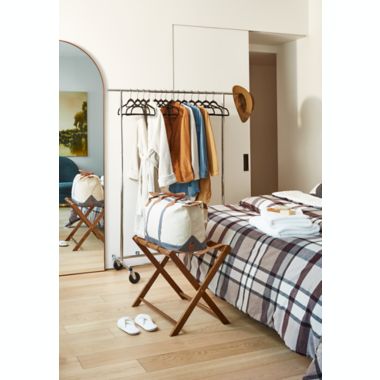 Squared Away&trade; Velvet Slim Suit Hangers in Black with Matte Black Hook (Set of 50). View a larger version of this product image.