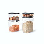 Alternate image 5 for Rubbermaid&reg; Brilliance&trade; Pantry 4-Piece Dry Ingredients Storage Set