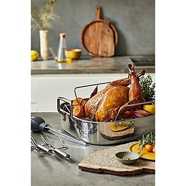 Our Table&trade; 6-Piece Stainless Steel Roaster Set. View a larger version of this product image.
