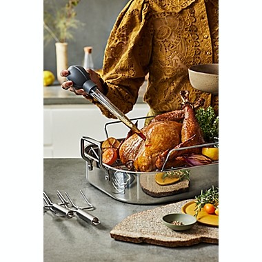 Our Table&trade; 6-Piece Stainless Steel Roaster Set. View a larger version of this product image.