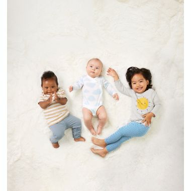 mighty goods&trade; Size 2T 5-Pack Short Sleeve T-Shirts in Stripes/Solids. View a larger version of this product image.