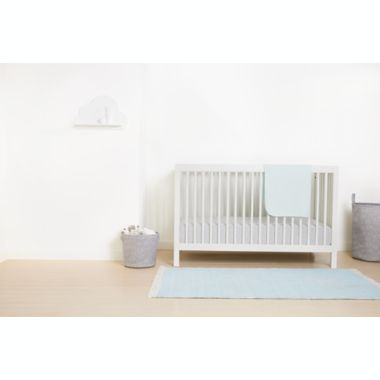 mighty goods&trade; 2-Pack Fitted Cotton Crib Sheets in White. View a larger version of this product image.