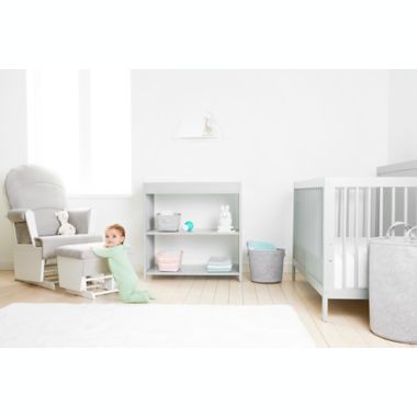 Changing Topper by M Design Village Curated for mighty goods&trade; in Grey. View a larger version of this product image.