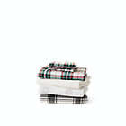 Alternate image 6 for Bee &amp; Willow&trade; 83-Thread-Count Flannel Queen Sheet Set in Festive Plaid