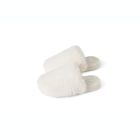 Alternate image 4 for Nestwell&trade; Women&#39;s Medium Fur Fleece Memory Foam Slippers in Coconut Milk