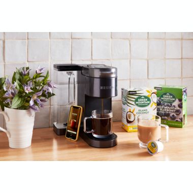 Keurig&reg; K-Supreme Plus&reg; SMART Single Serve Coffee Maker with BrewID&trade; in Black. View a larger version of this product image.