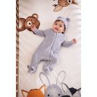 Alternate image 1 for ever &amp; ever&trade; Forest Friends Photo Op Fitted Crib Sheet in White
