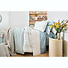 Alternate image 8 for Nestwell&trade; Woven Texture 3-Piece Reversible King Striped Comforter Set