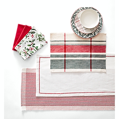 Bee &amp; Willow&reg; Solid Hemstitch Napkins (Set of 4). View a larger version of this product image.