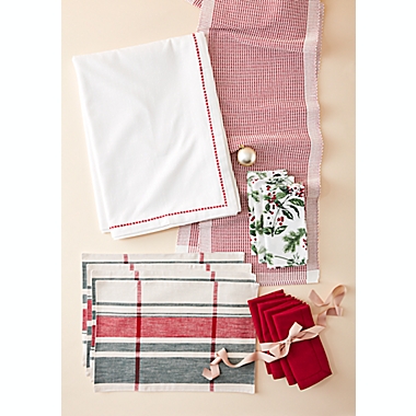 Bee &amp; Willow&reg; Solid Hemstitch Napkins (Set of 4). View a larger version of this product image.