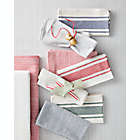 Alternate image 1 for Our Table&trade; Ezra Border Stripe Napkins in Red (Set of 2)