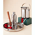 Alternate image 5 for Our Table&trade; Preston Stainless Steel Ice Bucket with Tongs in Matte Silver