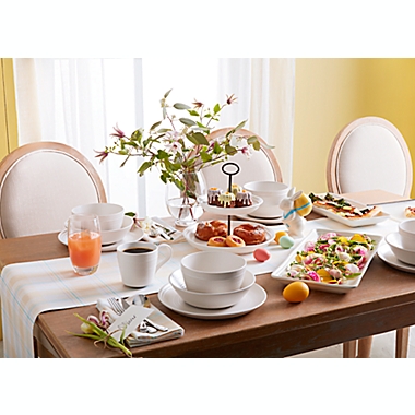 Bee &amp; Willow&trade; Milbrook 16-Piece Dinnerware Set in White. View a larger version of this product image.