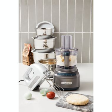 Cuisinart&reg; Power Advantage 7-Speed Hand Mixer with Storage Case in Silver. View a larger version of this product image.