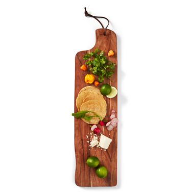 Our Table&trade; Everett Organic Edge Serving Board in Natural. View a larger version of this product image.